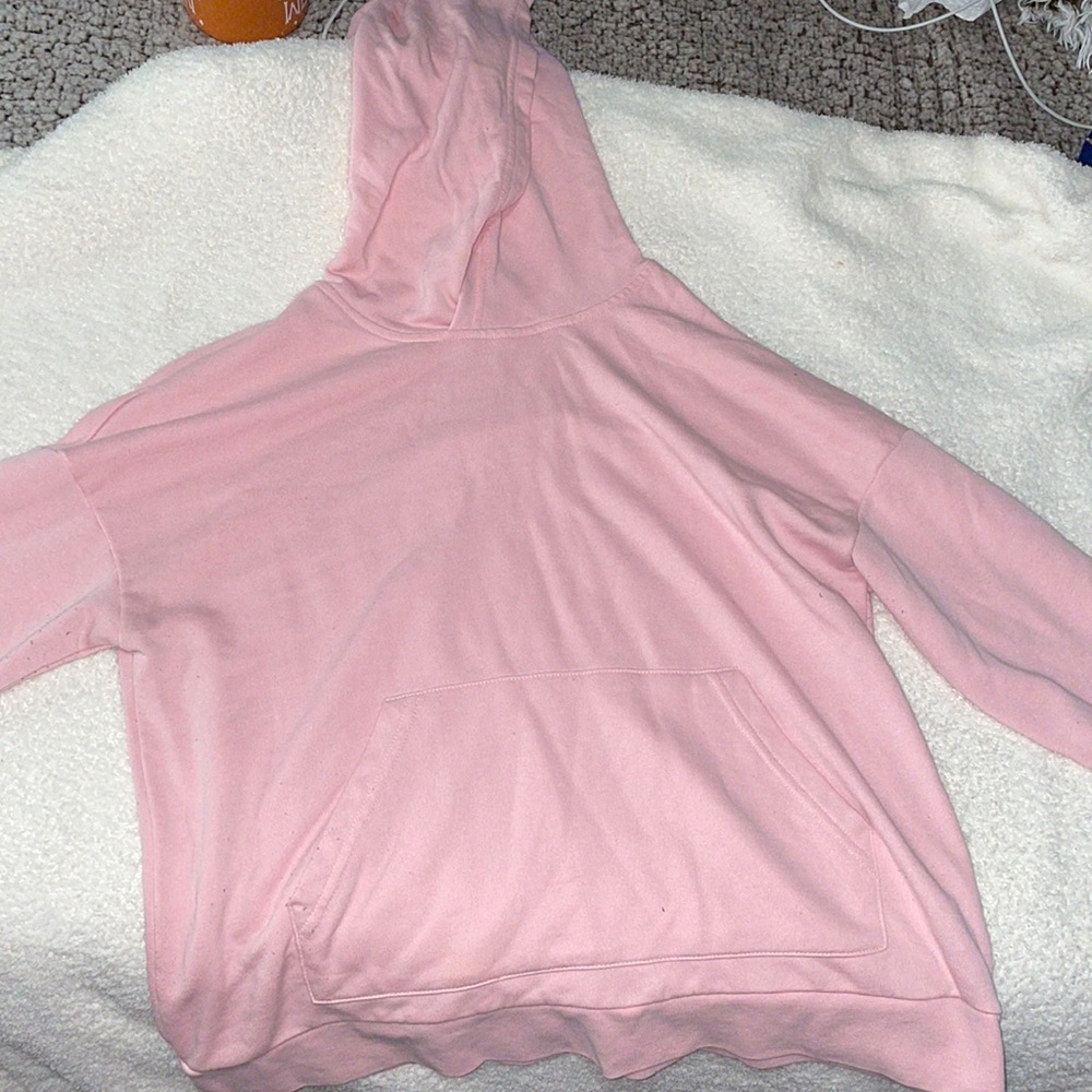 F21 Basics pink hoodie